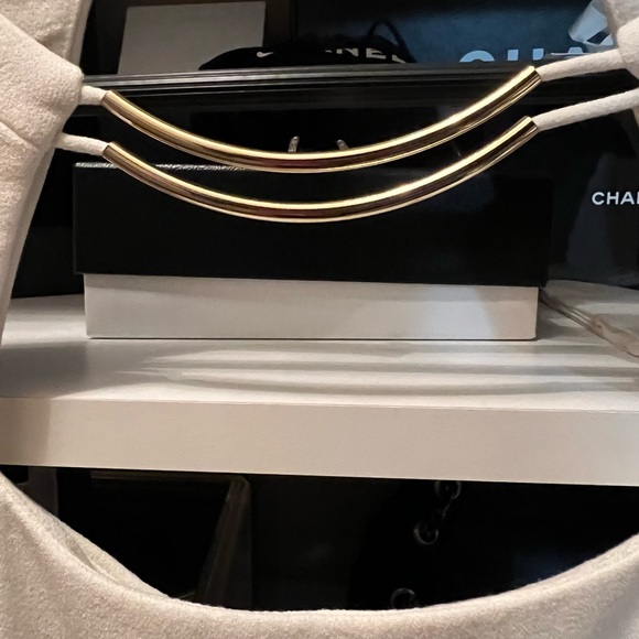 BCBG MAXAZRIA Off White dress midi dress Sz10 - Picture 11 of 14